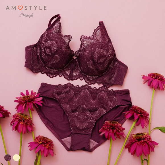 アモスタイル AMST527 ウェーブラティス ブラセット ブラジャー