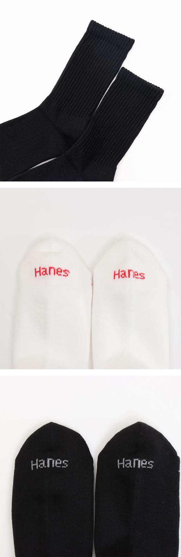 ヘインズ Hanes ハーフパイル クルーソックス 2足セット メンズ 靴下 レッグウェア HMSBB001