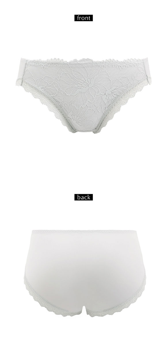 ローファン Lofan 革新ノンワイヤー フローラルカシュクール 谷間メイク ペアショーツ  スタンダード 単品　Lofan×SHIROHATOコラボ