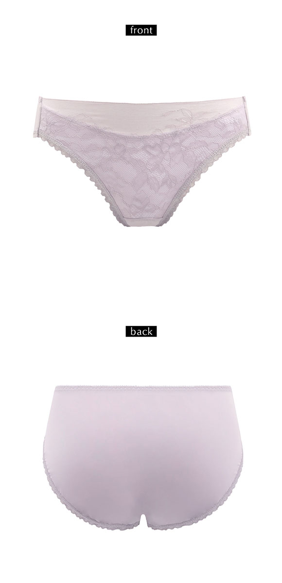 ローファン Lofan 革新ノンワイヤー シアーレース ふんわりデコルテ 丸胸 補整 ペアショーツ スタンダード 単品 Lofan×SHIROHATOコラボ