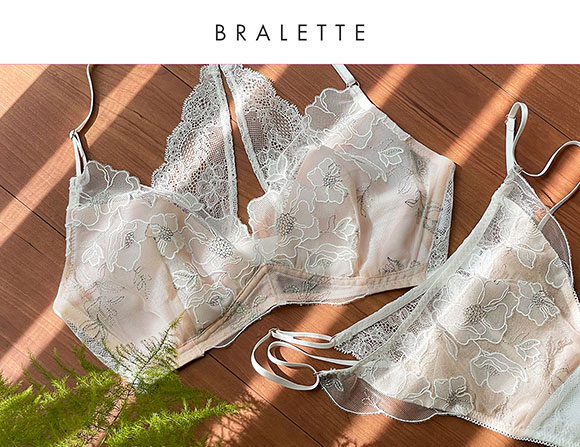 Coquelicot コクリコ ブラジャー ノンワイヤー ブラレット ML 単品 LA VIE A DEUX ラヴィアドゥ 22499