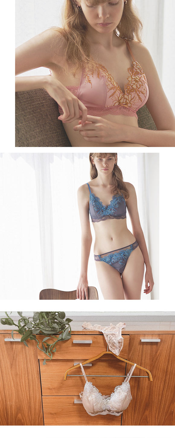 ラヴィアドゥ ユーフォリア ブラジャー ノンワイヤー ブラレット M L LL LA VIE A DEUX Euphoria 22501