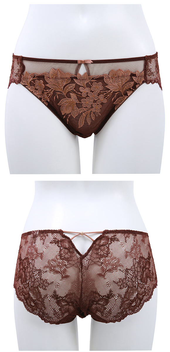 心ときめくディティール Camaieu blanc カマイユブラン ショーツ スタンダード ML 単品 LA VIE A DEUX ラヴィアドゥ