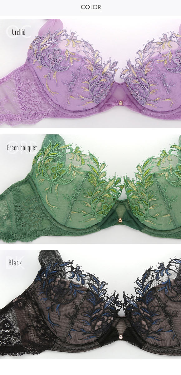 Champetre bouquet シャンペトルブーケ ブラジャー BCDE 単品 LA VIE A DEUX ラヴィアドゥ DOMESTIC UNDER D2258