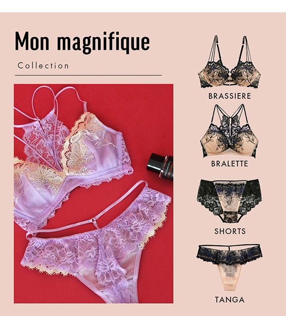 Mon magnifique モンマニフィーク ショーツ Tバック バックレース M 単品 LA VIE A DEUX ラヴィアドゥ DOMESTIC UNDER