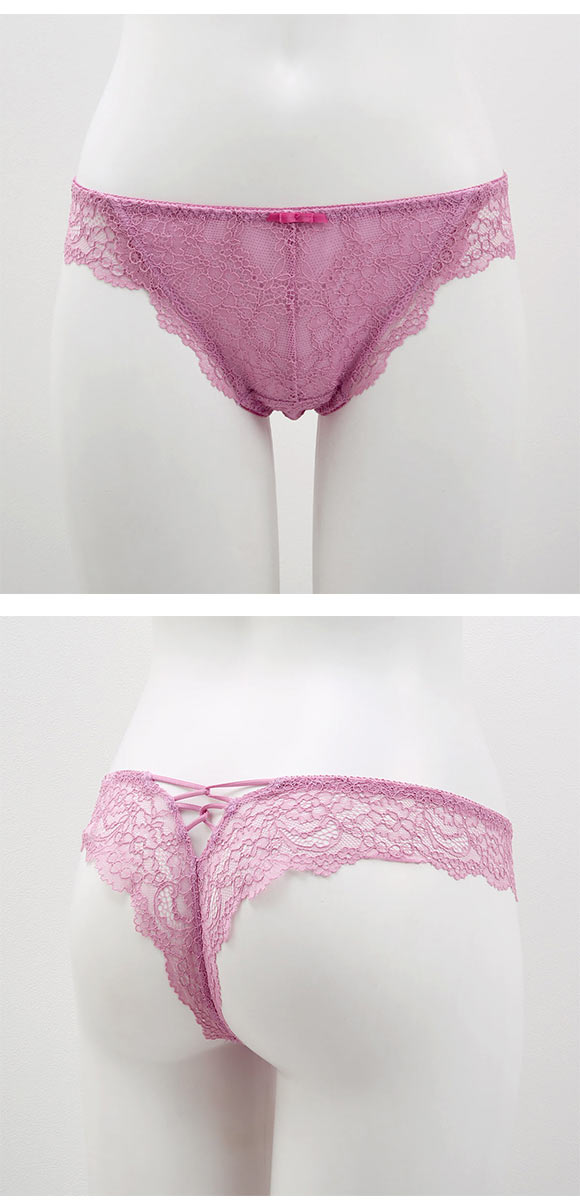 ハッピーカラーで肌を彩る Shallow dream シャロウドリーム ショーツ Tバック 総レース 単品 LA VIE A DEUX ラヴィアドゥ mignon