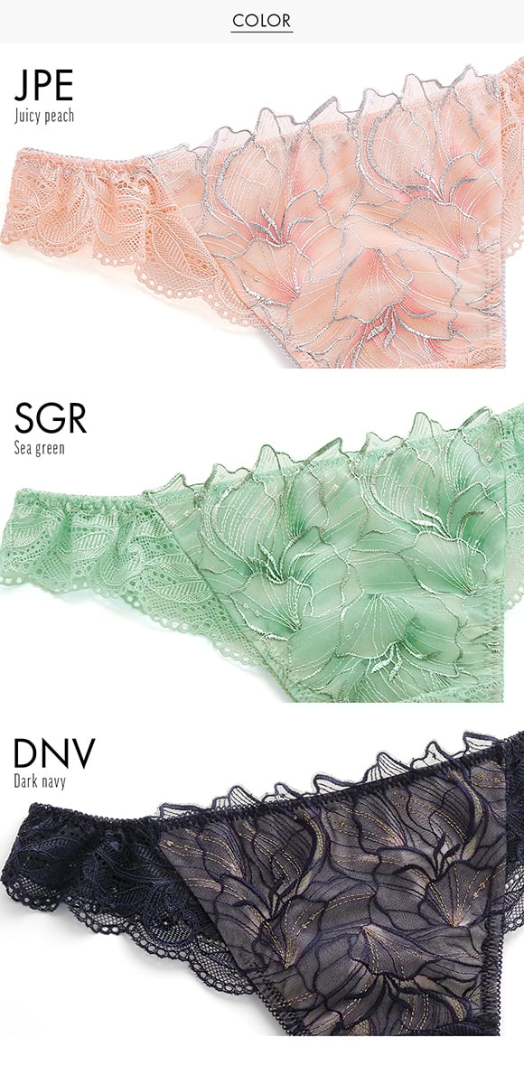 Le petale ル･ペタル ショーツ Tバック バックレース ML 単品 LA VIE A DEUX ラヴィアドゥ mignon