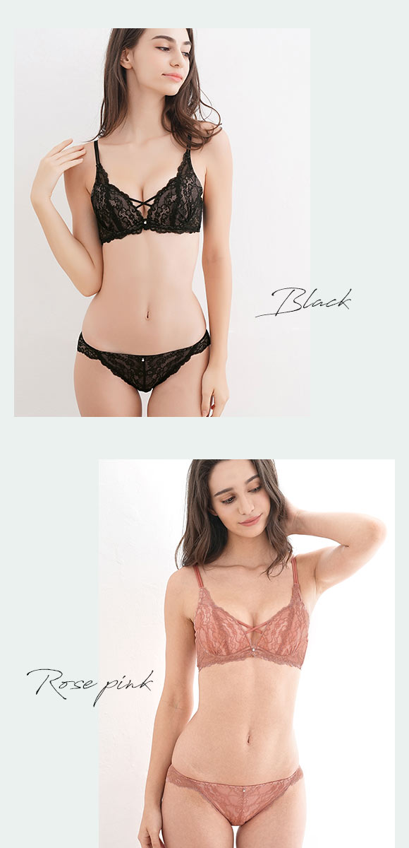ブラジャー ショーツ セット モンシェルピジョン Mon cher pigeon トリエブーケ ABCDEF 総レース レースアップ 大きいサイズ