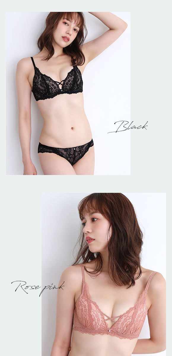 ブラジャー ショーツ セット モンシェルピジョン Mon cher pigeon トリエブーケ ABCDEF 総レース レースアップ 大きいサイズ