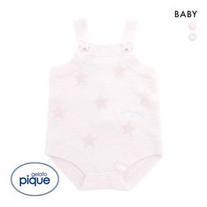 ジェラートピケ BABYスムーズィーボーダーマリンロンパース ジェラートピケ 【BABY】スムーズィーボーダーマリンロンパース