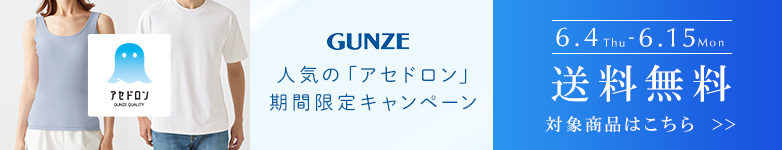 グンゼ送料無料