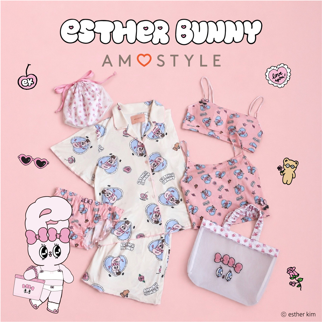 エスターバニーとAMOSTYLE BY Triumphが初コラボ