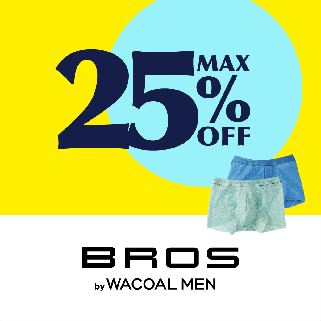 BROS by WACOAL MENセール