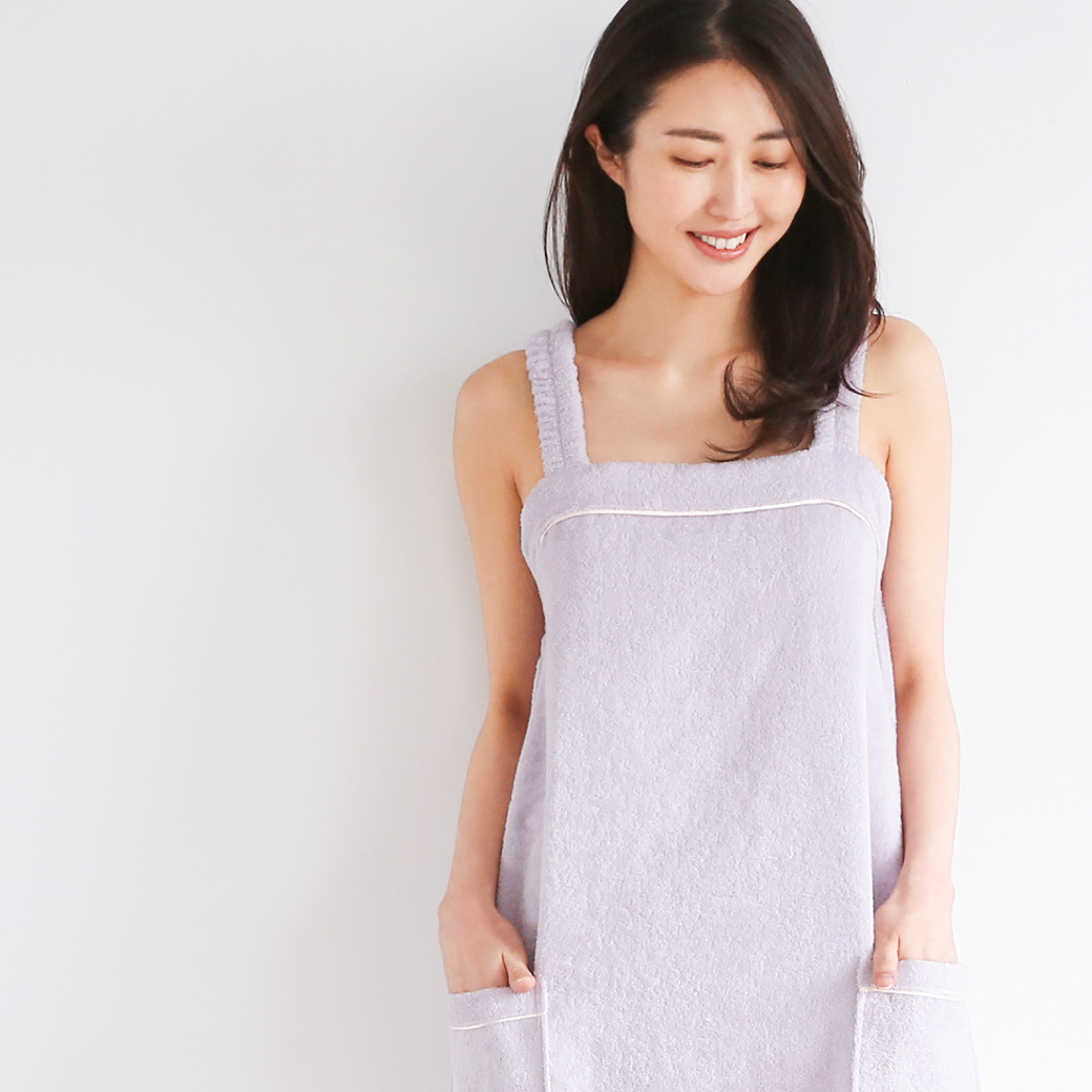 【着れるバスタオル】バスラップ