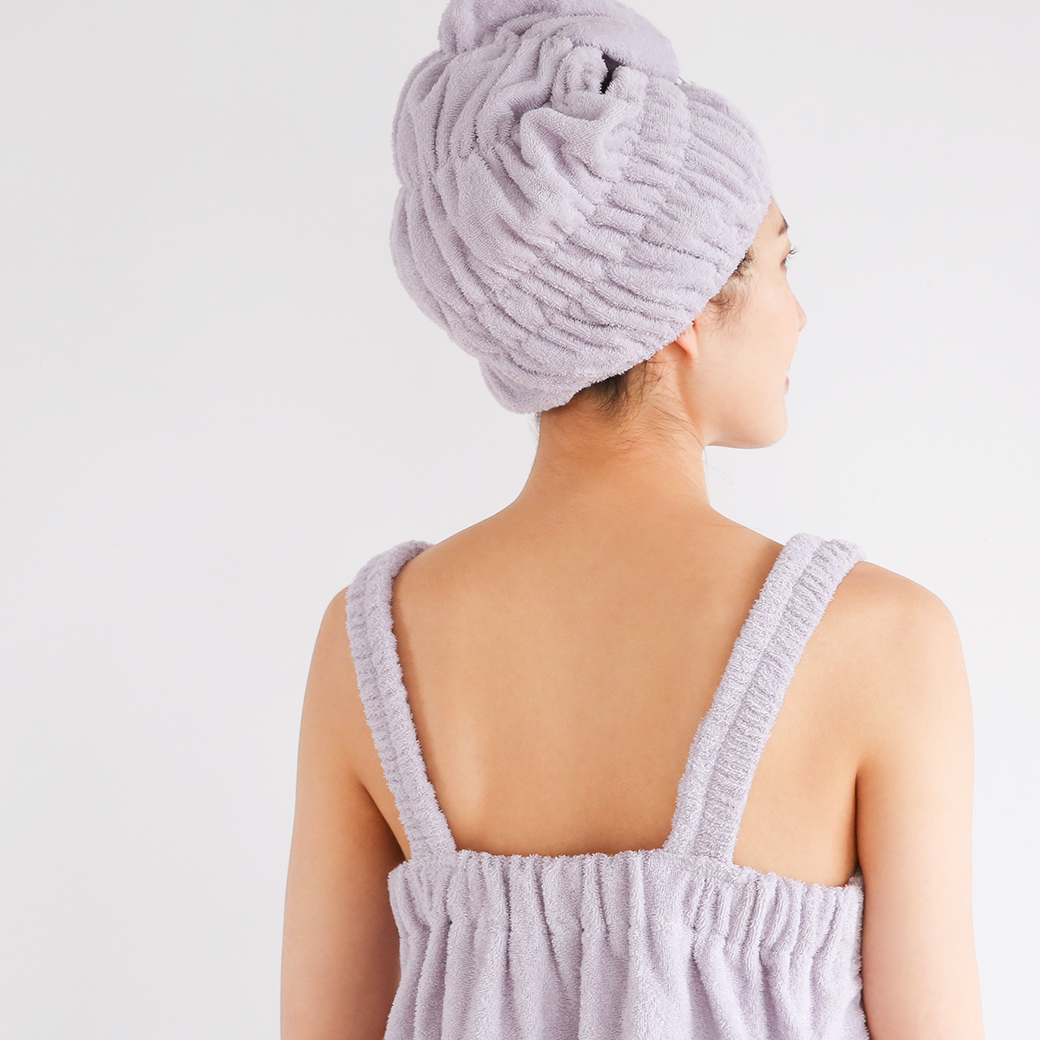 【着れるバスタオル】ヘアバンド