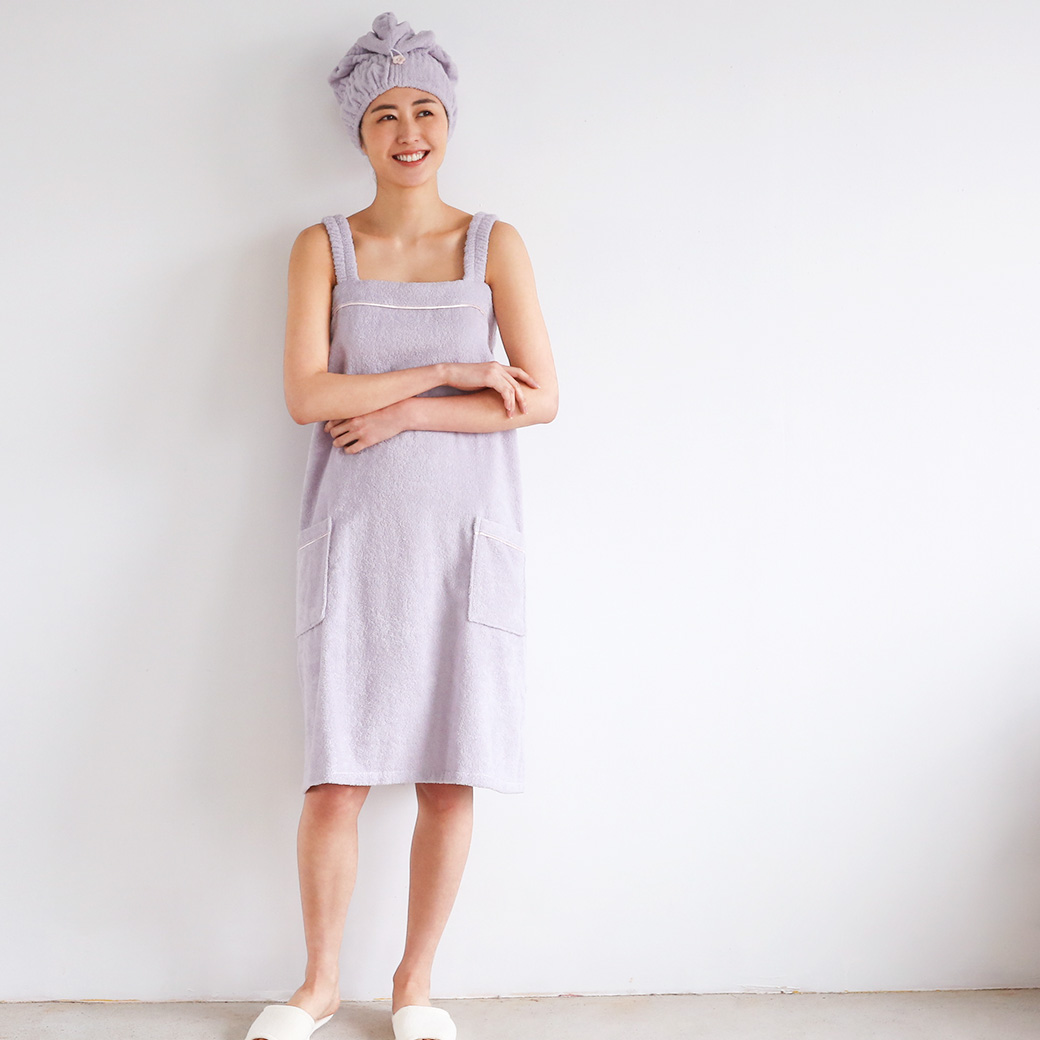 【着れるバスタオル】は、ワンオペお風呂を少し楽にする時短アイテム◎