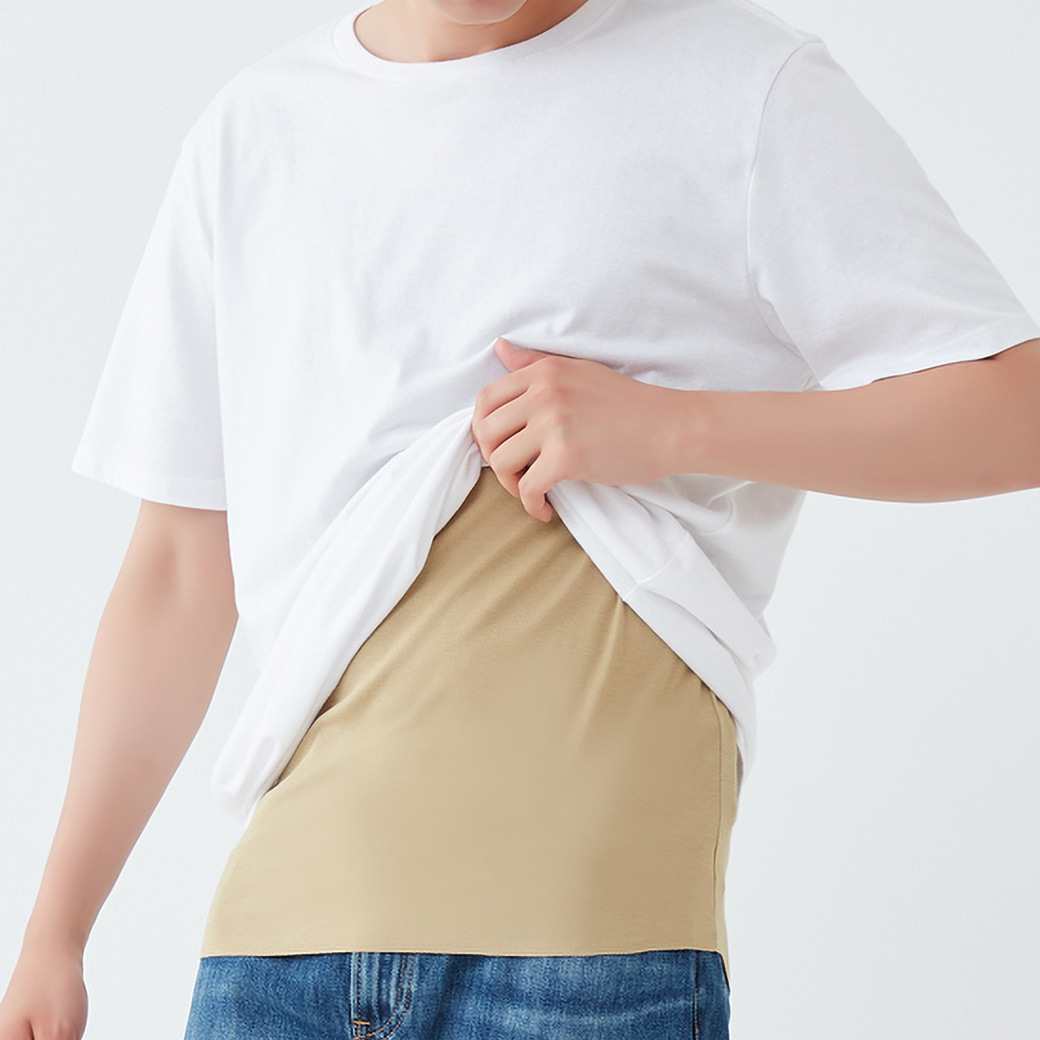 Tシャツに1枚仕込むだけで、快適＆スタイリッシュに