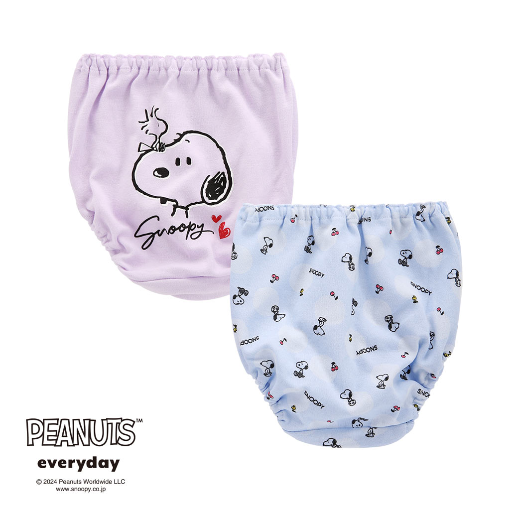 ガローとスヌーピーコラボのキッズショーツ