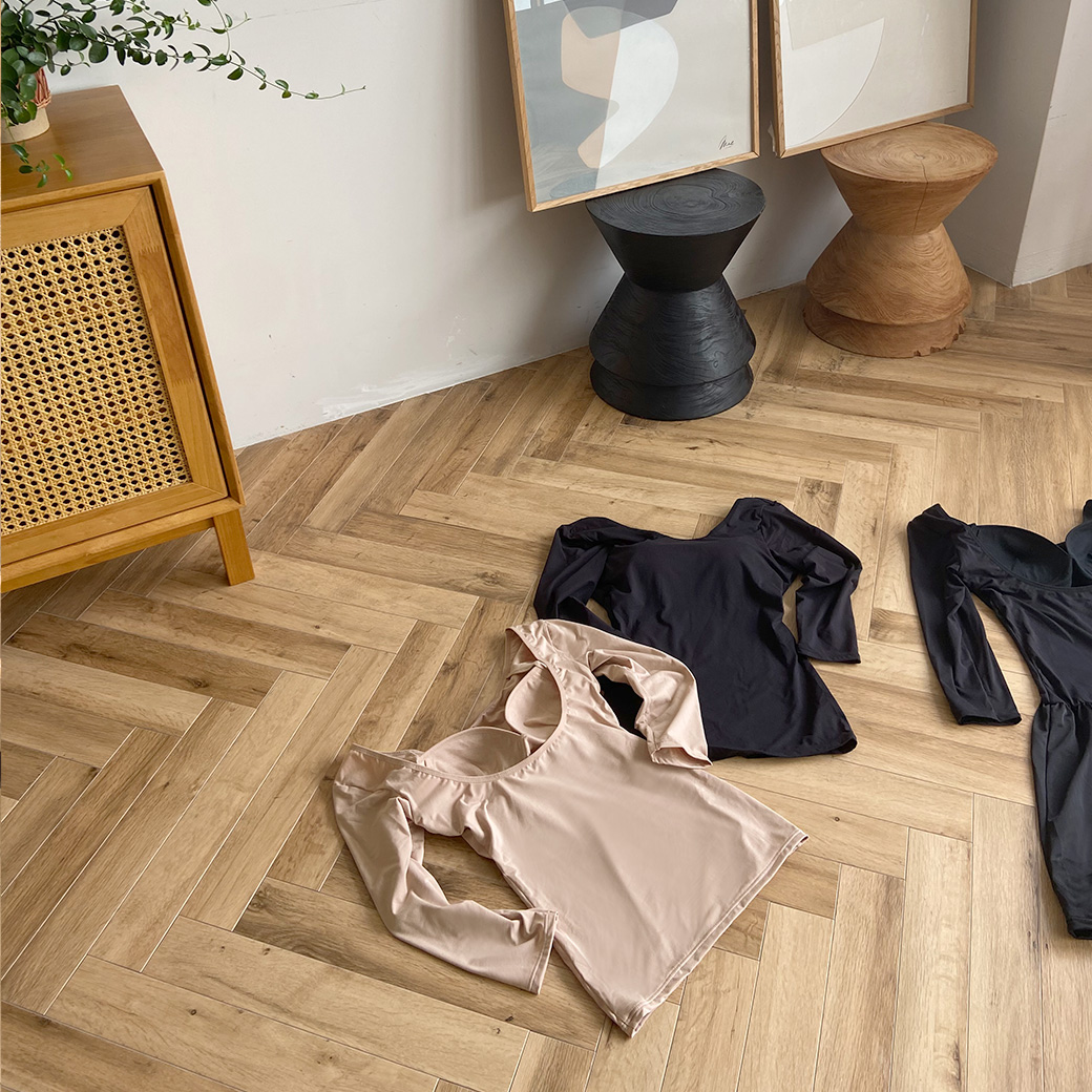 手持ちのパッドが入れられるパッドポケットつき