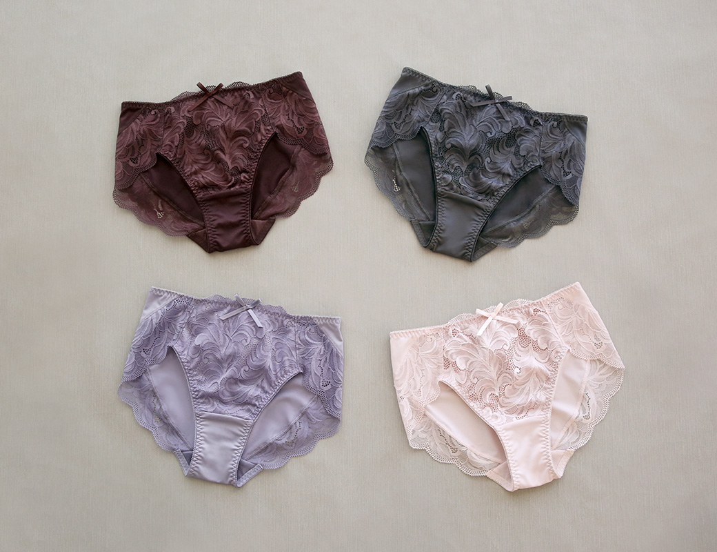 プランジノンワイヤーブラ セットショーツ