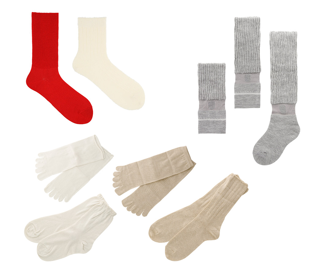 冷え性のパートナーにおすすめ♥毎冬完売のまるでこたつソックスなど