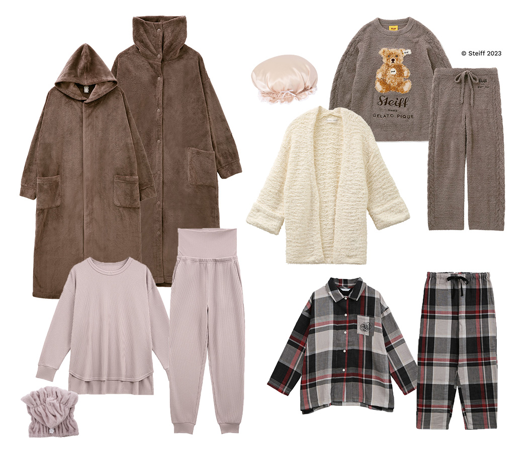 気分はずっと、お布団の中。インドア派にぴったりなルームウェアlazy