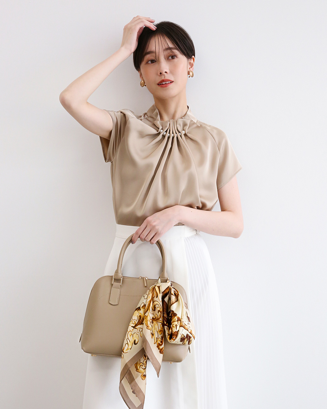 アイスドールを着用した夏コーディネート