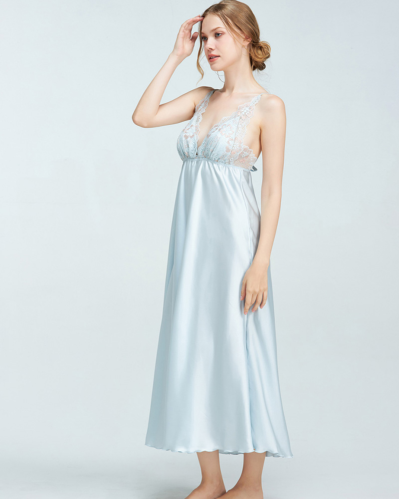 アンブラのパッド付きロングドレス