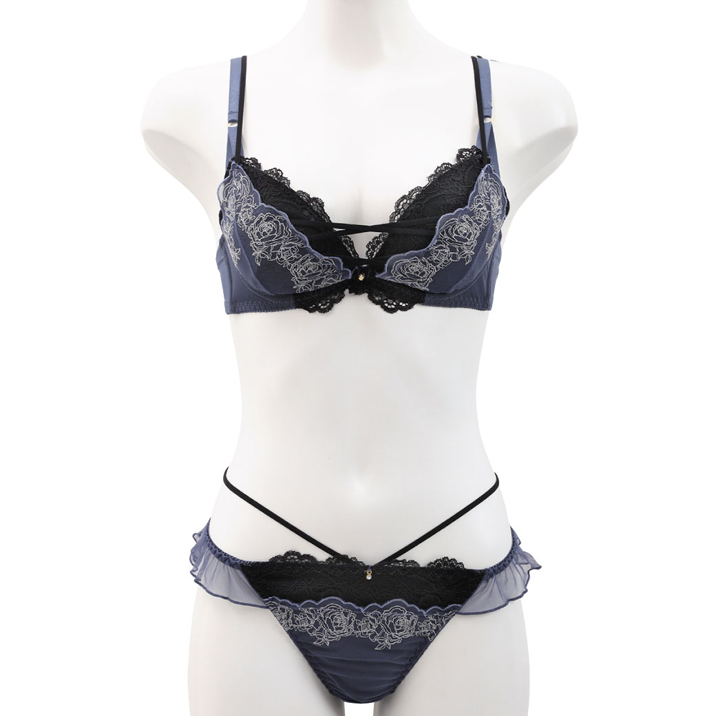 ココランジェのセクシーローズ別注ショーツブラセット