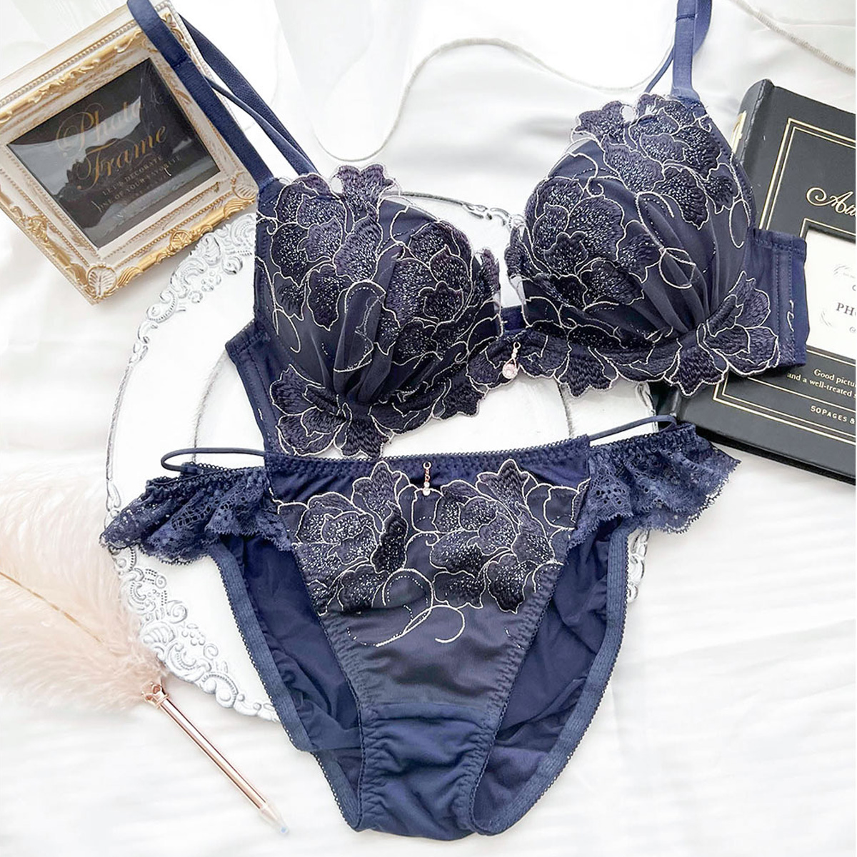 ナルエー フレイア L字ワイヤー谷間メイクブラジャー