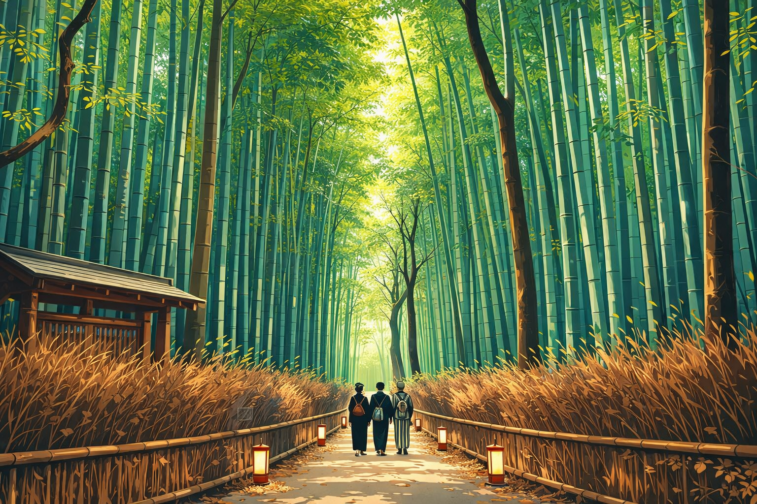 【第5位】嵐山（渡月橋・竹林）