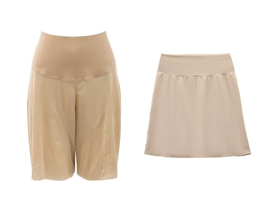 ボディラインが出にくいドレス