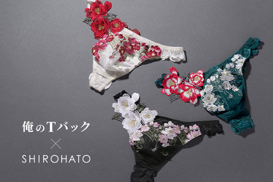 俺のTバック × SHIROHATOコラボショーツ