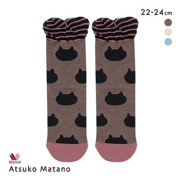 15OFFڥ᡼(7) 拾 Wacoal ޥΥĥ ATSUKO MATANO ǭ륨å 롼å  롼ॽå 22-24cm