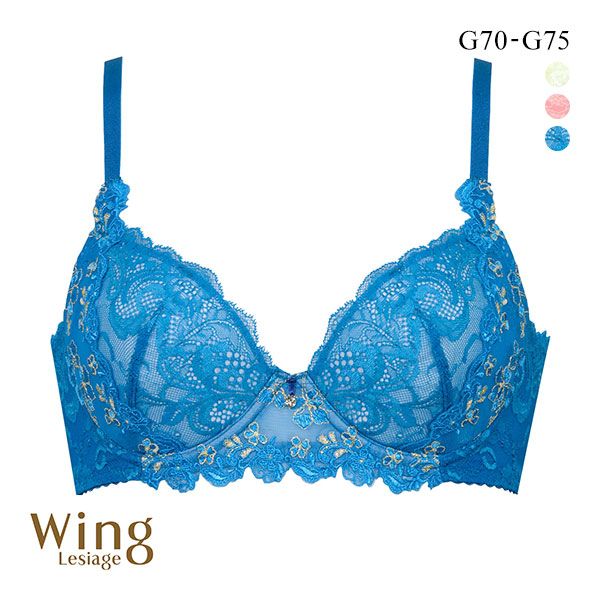 25%OFF ウイング Wing レシアージュ Lesiage 24SS 2920シリーズ ブラジャー 脇すっきり 着やせフィット G 単品 25%OFF ウイング Wing レシアージュ Lesiage 24SS 2920シリーズ ブラジャー 脇すっきり 着やせフィット G 単品
