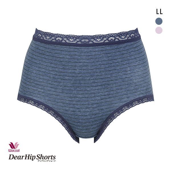 ＜SHIROHATO（白鳩）＞ 20％OFF!【メール便(6)】 ワコール Wacoal ディアヒップショーツ DearHip Shorts ノーマル ショーツ 綿混 深め LL 単品