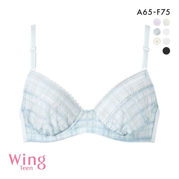 15％OFF ワコール Wacoal ウイング Wing teen AFTER STEP 3/4カップブラジャー ABCDEF ワイヤー入り ジュニア 女の子 単品