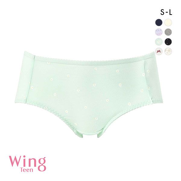 15％OFF【メール便(4)】 ワコール Wacoal ウイング Wing teen パンツがくいこみにくい！ non PKパンツ ショーツ ジュニア キッズ 女の子 単品