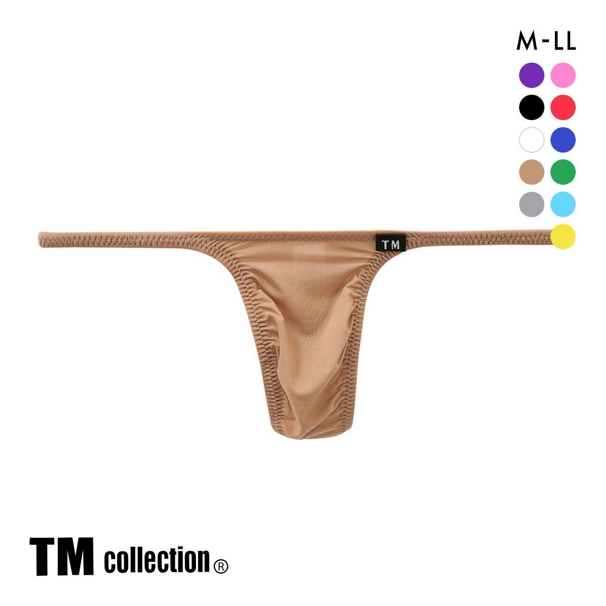 【メール便(3)】 (ティーエム コレクション)TM collection STRIKESKIN ハギなしシャープ Tバック ML 036898 035959