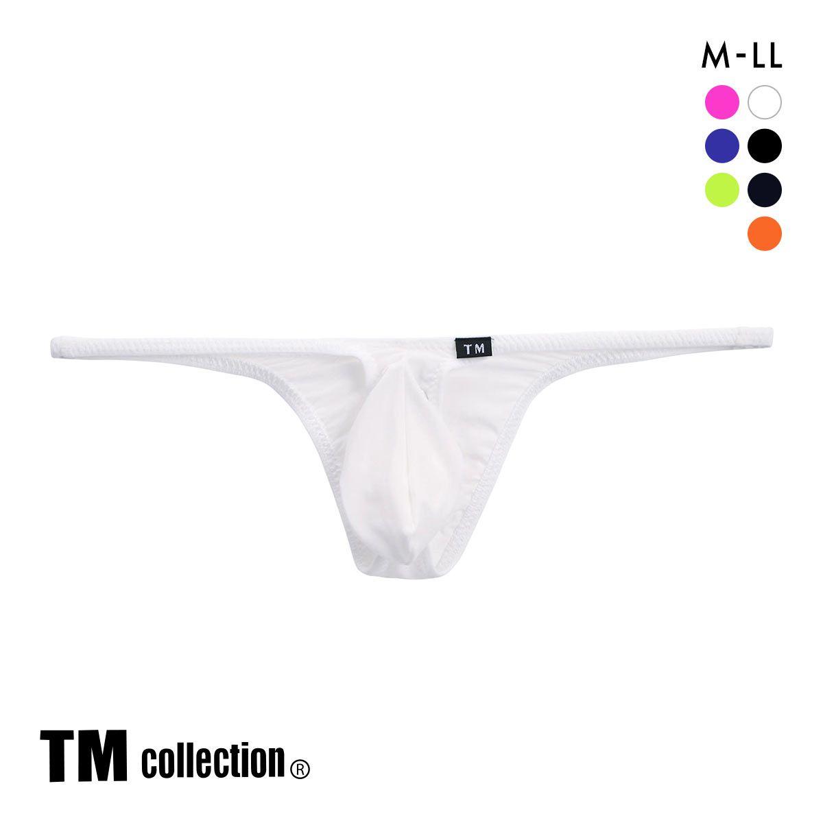 【メール便(3)】 ティーエム コレクションTM collection STRIKESKIN JUST IMPACT ハーフバック ビキニ ブリーフ 前とじ ML 036967