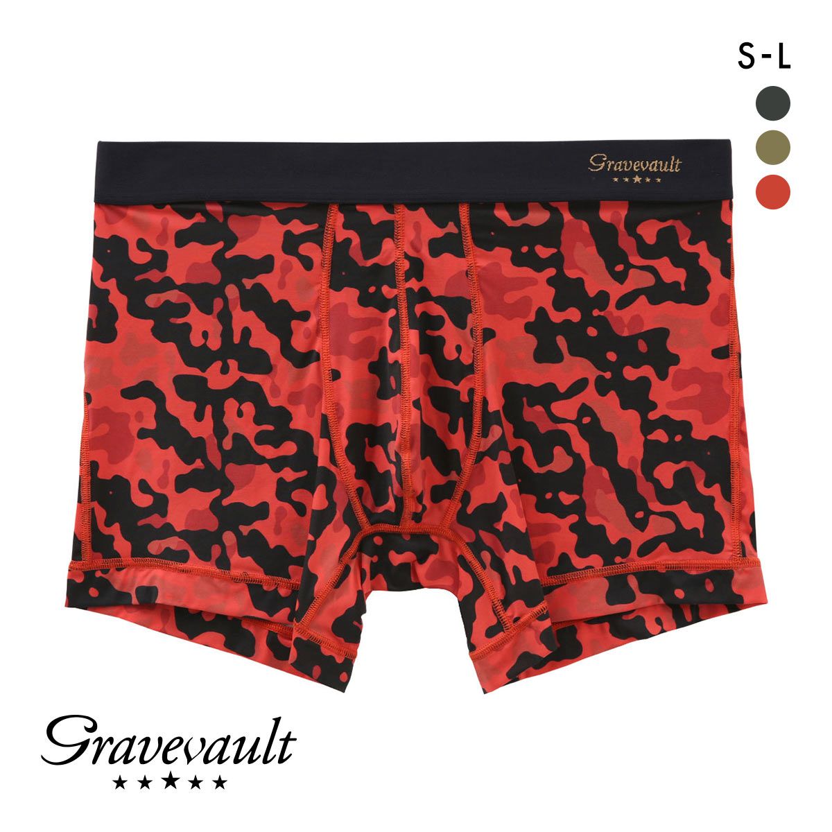 38%OFF グレイブボールト Gravevault RIDOLE ショートボクサーパンツ SML 3051292