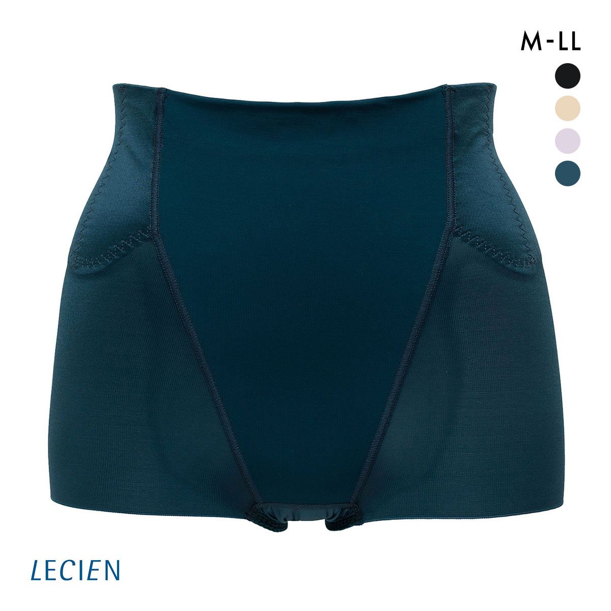 10%OFF【メール便(6)】 ルシアン LECIEN はいて実感 下半身のお悩み解決 浮き輪肉撃退 パンツ ガードル ショート丈 M・L・LL 補正下着 ソフト