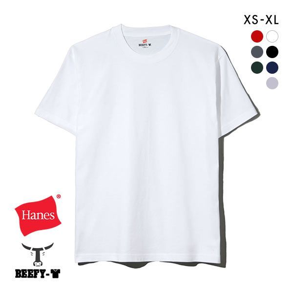 10OFFڥ᡼(30) إ Hanes ӡե BEEFY-T 硼ȥ꡼ 롼ͥåT H5180 إӡ T