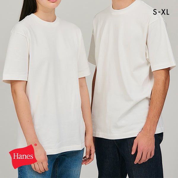 14OFF إ Hanes SHIRO 롼ͥåT  ʡ Ⱦµ T HM1-X201