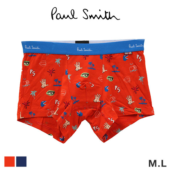 ポール・スミス アンダーウェア Paul Smith UNDERWEAR PULP ELEMENTS ローライズ ボクサーパンツ