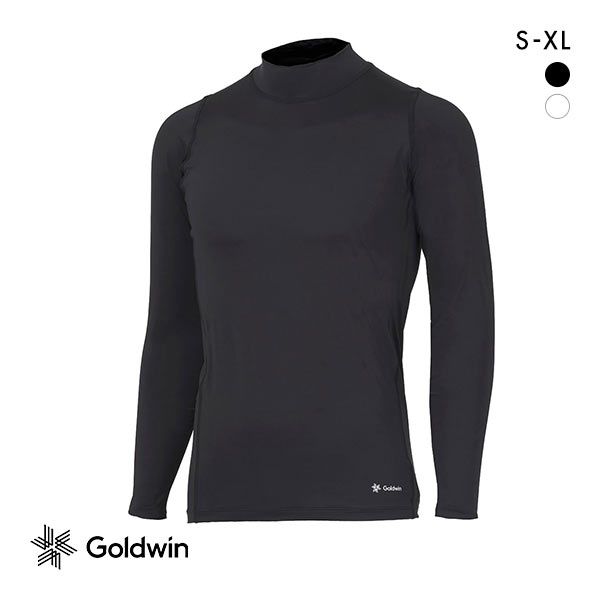 【メール便(20)】 ゴールドウィン Goldwin シースリーフィット C3fit クーリング 長袖 シャツ メンズ モックネック スポーツ 持続涼感