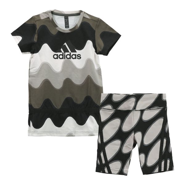 アディダス adidas マリメッコ MARIMEKKO セットアップ コラボ キッズ