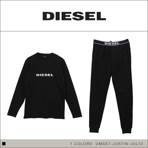 ディーゼル DIESEL MENS UMSET-JUSTIN-JULIO PIGIAMA 上下セット