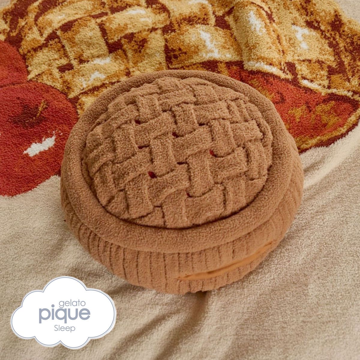 30%OFF ジェラートピケ gelato pique 【Sleep】APPLE PIE お昼寝クッション ジェラピケ 30%OFF ジェラートピケ gelato pique 【Sleep】APPLE PIE お昼寝クッション ジェラピケ