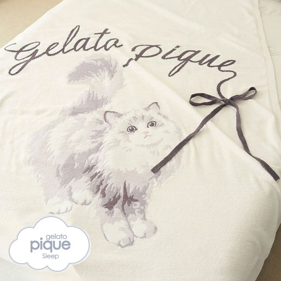ジェラートピケ スリープ CATジャガードマルチカバー ジェラピケ gelato pique Sleep